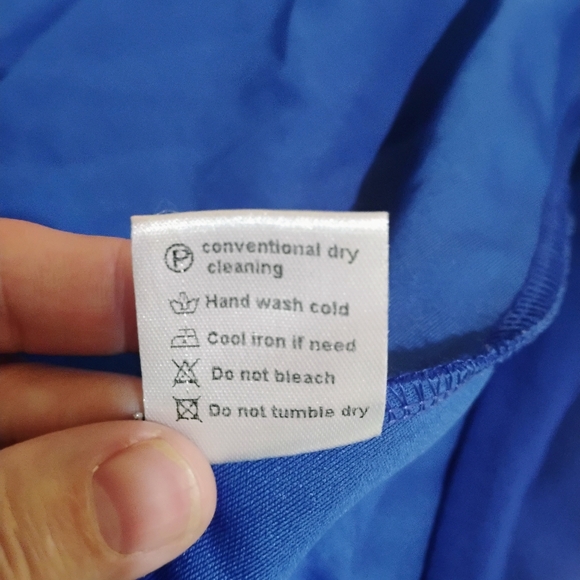 Elegant Royal Blue Maxi Dress - Picture 7 of 12